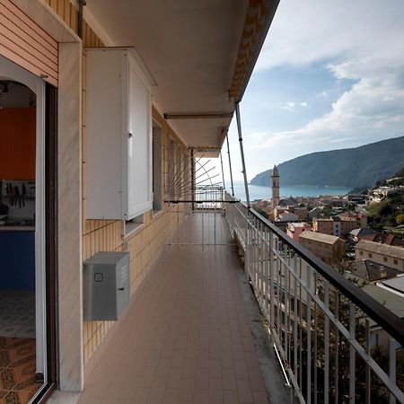 Apartament 239 - Casa Del Sole Vista Mare Moneglia - 5Minuti A Piedi Dal Mare - Parcheggio Privato Zewnętrze zdjęcie