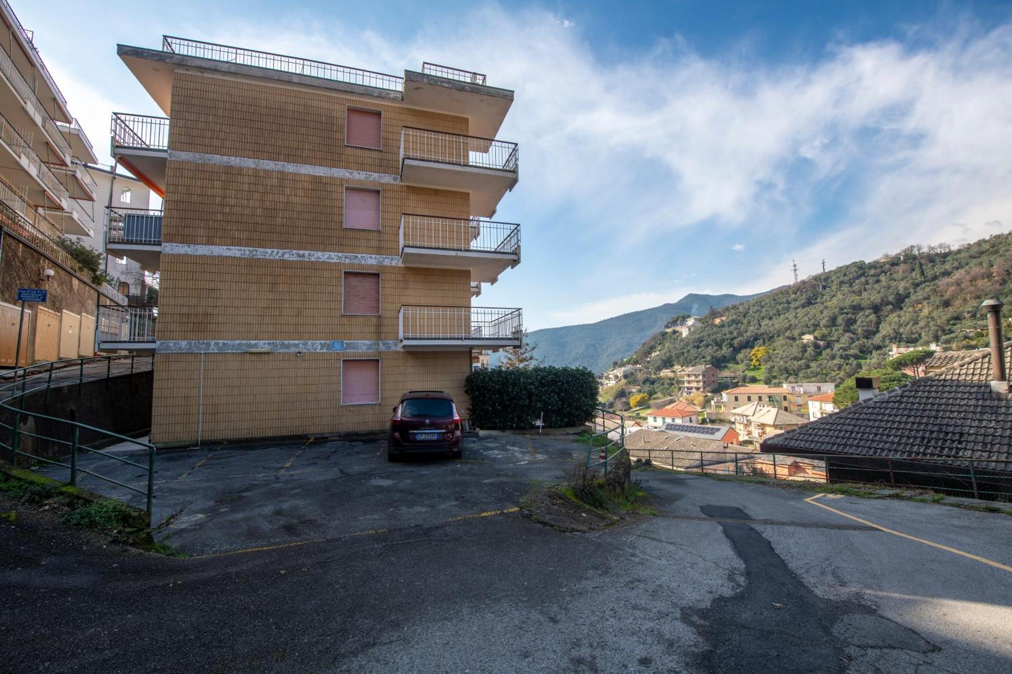 Apartament 239 - Casa Del Sole Vista Mare Moneglia - 5Minuti A Piedi Dal Mare - Parcheggio Privato Zewnętrze zdjęcie