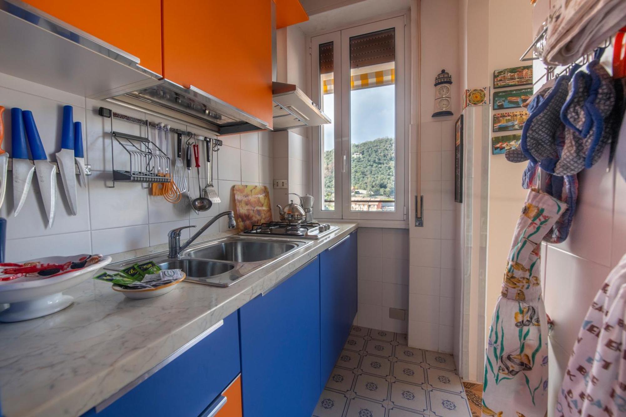 Apartament 239 - Casa Del Sole Vista Mare Moneglia - 5Minuti A Piedi Dal Mare - Parcheggio Privato Zewnętrze zdjęcie