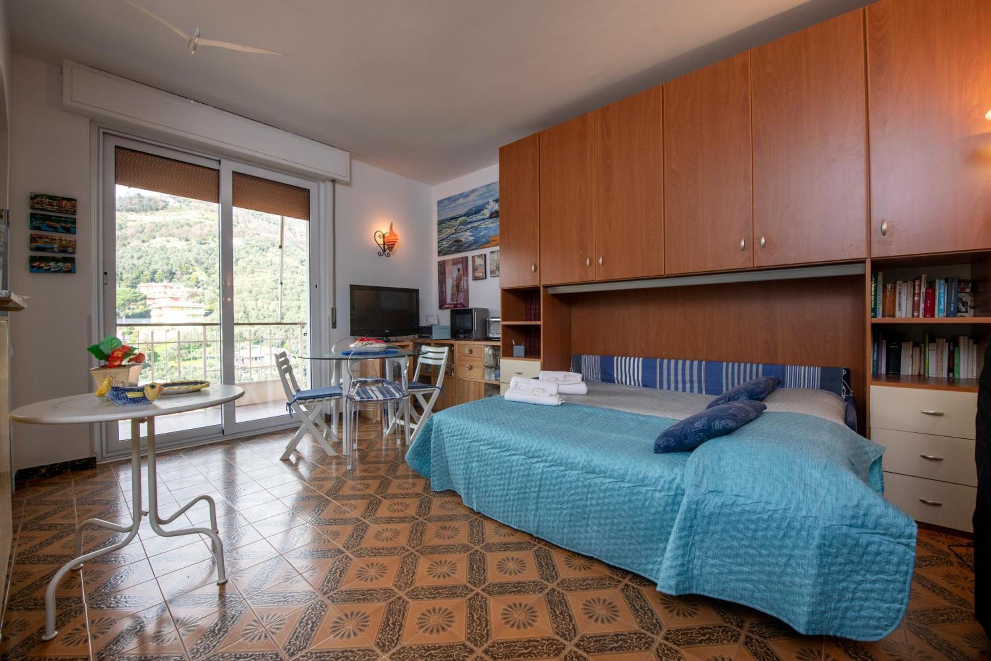 Apartament 239 - Casa Del Sole Vista Mare Moneglia - 5Minuti A Piedi Dal Mare - Parcheggio Privato Zewnętrze zdjęcie