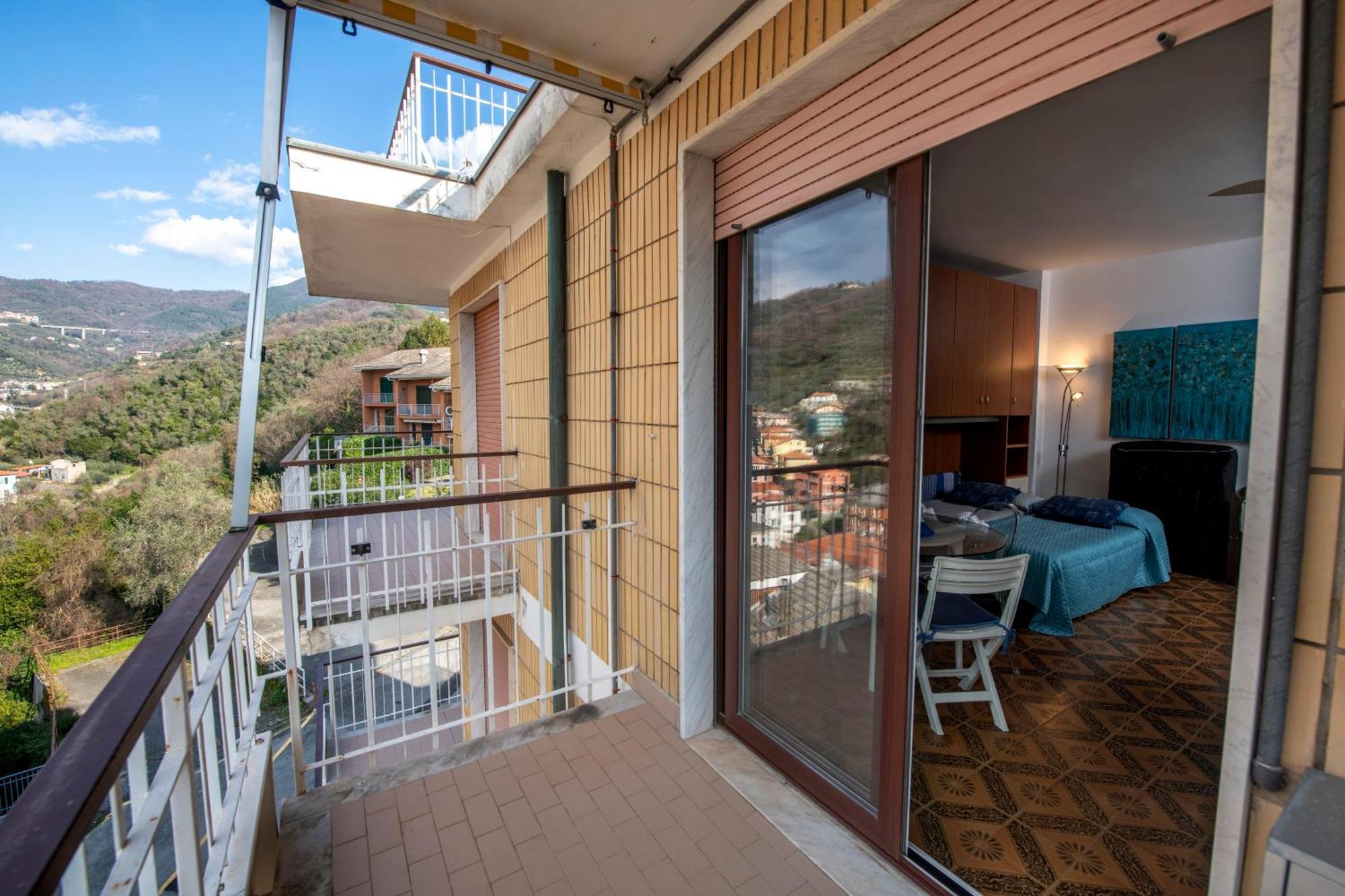 Apartament 239 - Casa Del Sole Vista Mare Moneglia - 5Minuti A Piedi Dal Mare - Parcheggio Privato Zewnętrze zdjęcie